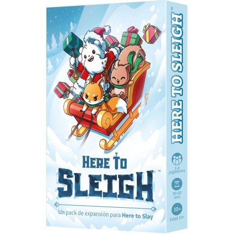 Here To Sleigh (castellano) - juego de cartas