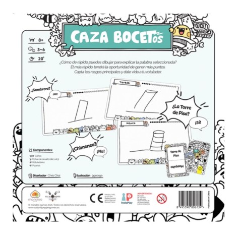 Caza Bocetos - Juego de mesa