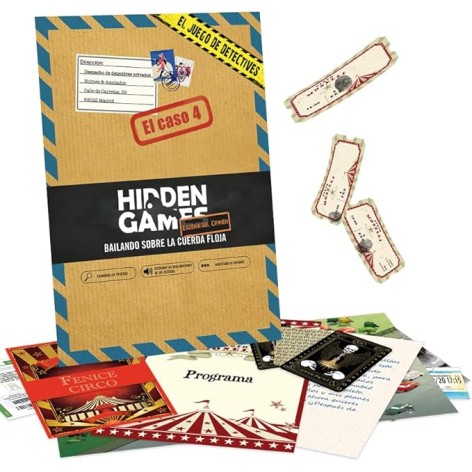 Hidden Games: Bailando Sobre la Cuerda Floja - Juego de mesa