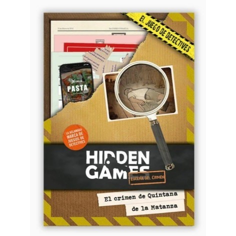 Hidden Games: Caso 1 - El Crimen de Quintana de la Matanza - juego de mesa
