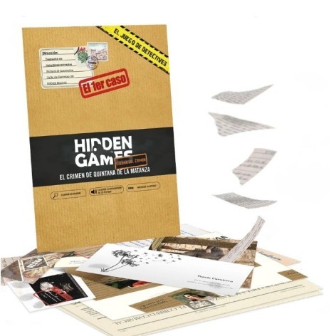 Hidden Games: Caso 1 - El Crimen de Quintana de la Matanza - juego de mesa