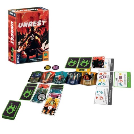 Unrest (castellano) - Juego de cartas