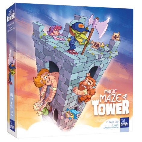 Magic Maze Tower (castellano) - Juego de mesa