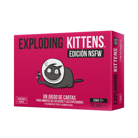 Exploding Kittens NSFW - juego de cartas
