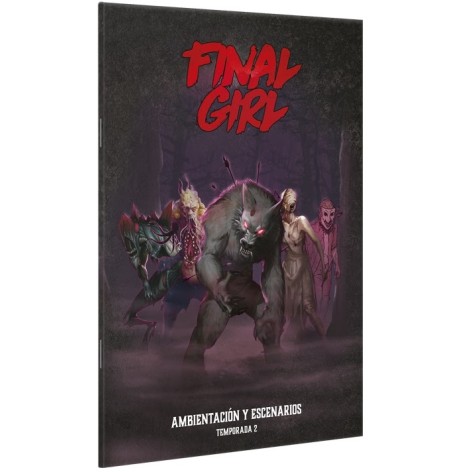 Final Girl T2: Libro de Ambientacion y escenarios - Expansión juego de mesa