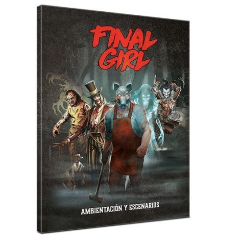 Final Girl T1: LORE - Libro de Ambientacion y escenarios - Expansión juego de mesa