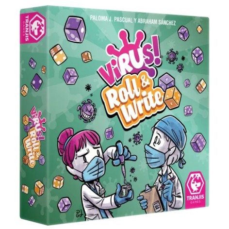 Virus Roll and Write - Juego de mesa