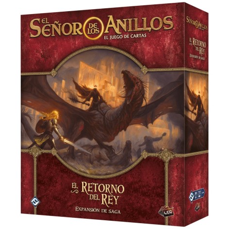 El Señor de los Anillos LCG: El Retorno del Rey. Expansion de Saga - expansión juego de cartas