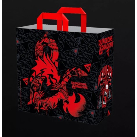 Bolsa Reciclable con Asas para transportar juegos: Modelo Dungeon and Dragons Monster - Accesorio