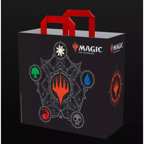 Bolsa Reciclable con Asas para transportar juegos: Modelo Magic the Gathering Mana 5 Colores - Accesorio