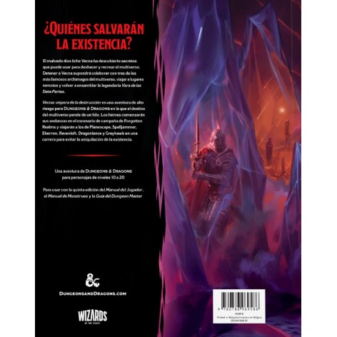 Dungeons and Dragons: Vecna - Vispera de la Destruccion - Suplemento de rol