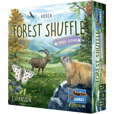 Forest Shuffle: Cumbres Alpinas - Expansión juego de cartas