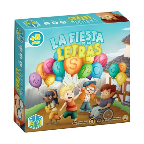 La Fiesta de las Letras - juego de mesa para niños