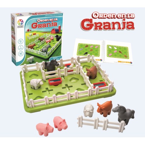 Orden en la granja - juego de mesa para niños