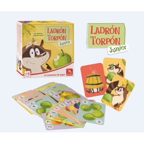 Ladron Torpon Junior - juego de cartas para niños