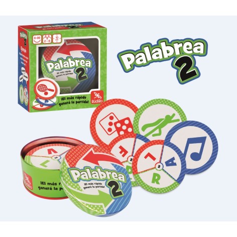 Palabrea 2 - juego de cartas