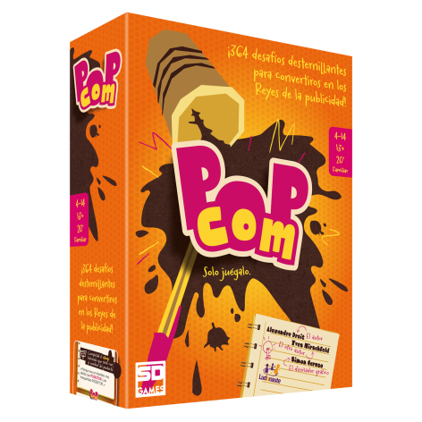 Pop Com (castellano) - juego de cartas