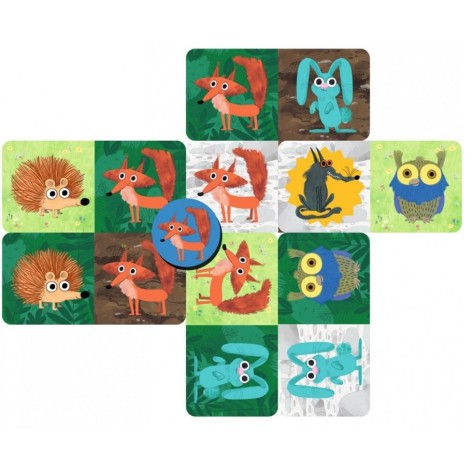 Cartas Wolf Panic - Juego de cartas para niños