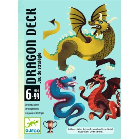 Cartas Dragon Deck - Juego de cartas para niños