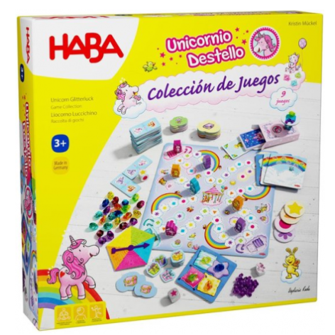 Mi Gran Coleccion de Juegos: Unicornio Destello - juego de mesa para niños