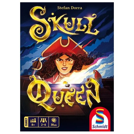 Skull Queen - juego de cartas