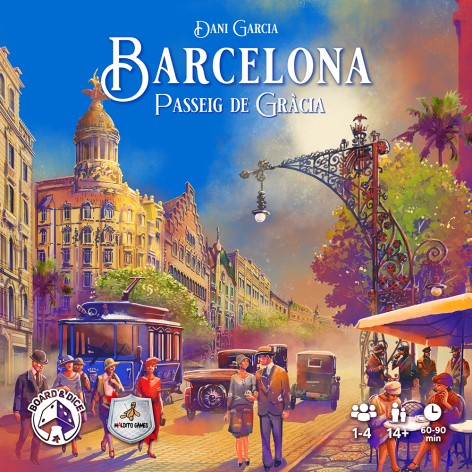 Barcelona: el Juego de Mesa - Passeig de Gracia - Expansión juego de mesa