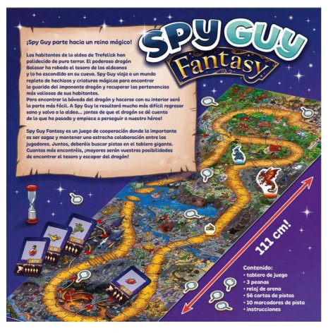 Spy Guy Fantasy - Juego de mesa para niños