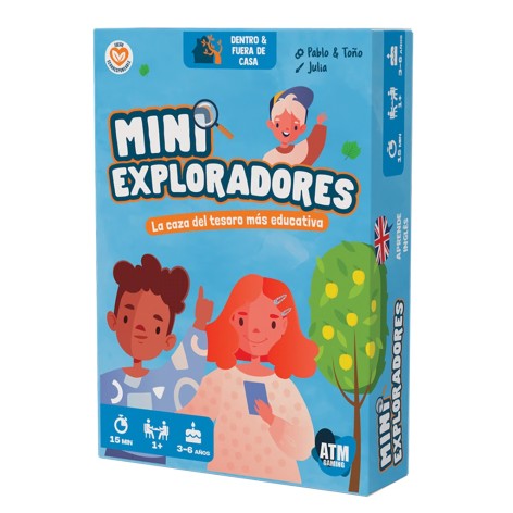 Mini Exploradores - Juego de cartas para niños