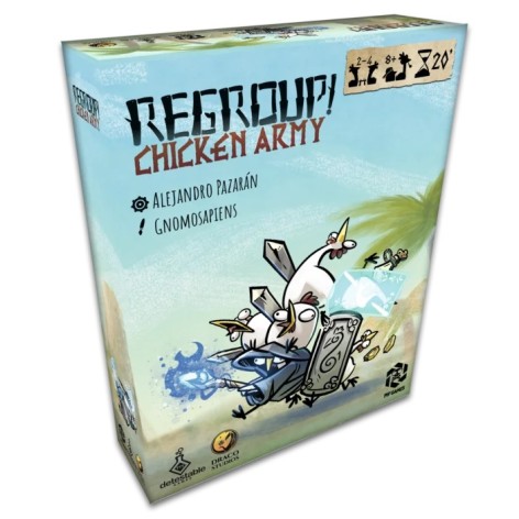 Regroup - Chicken Army (castellano) - Juego de cartas