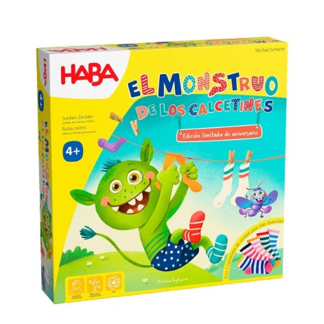 El Monstruo de los Calcetines - Edicion Aniversario - juego de mesa para niños