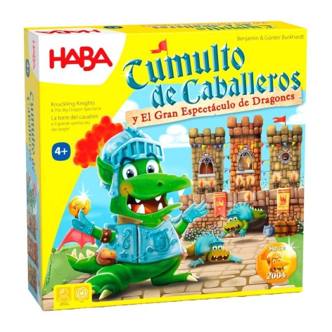 Tumulto de Caballeros y El Gran Espectaculo de Dragones - juego de mesa para niños