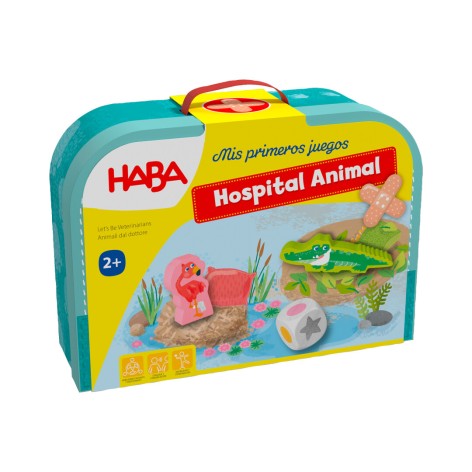 Mis Primeros Juegos: Hospital Animal - juego de mesa para niños