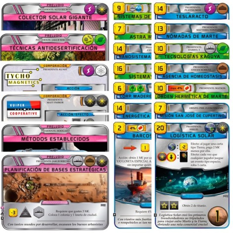 TERRAFORMING MARS: Preludio 2 - Cartas Promo KS (Castellano) - expansión juego de mesa