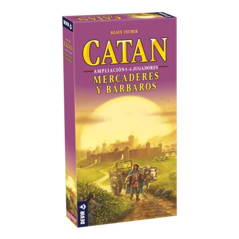 Catan Expansion 5-6 Jugadores - Mercaderes  y Barbaros