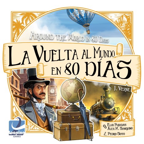 La Vuelta al Mundo en 80 Dias - juego de mesa