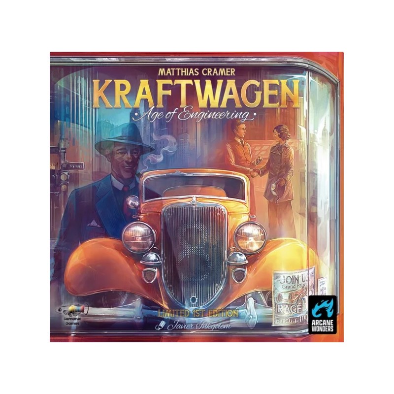 Kraftwagen: Age of Engineering (castellano) - Juego de mesa