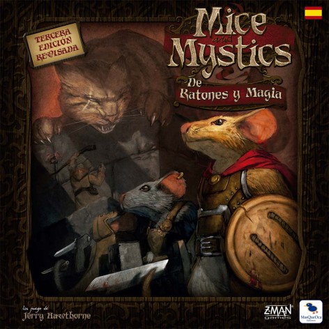 Mice and Mystics de ratones y magia - Tercera Edicion Revisada - juego de mesa