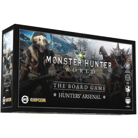 Monster Hunter World The Board Game - Hunters Arsenal - Expansión juego de mesa