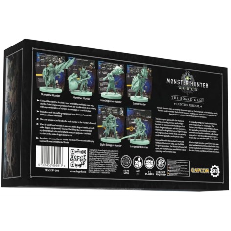 Monster Hunter World The Board Game - Hunters Arsenal - Expansión juego de mesa