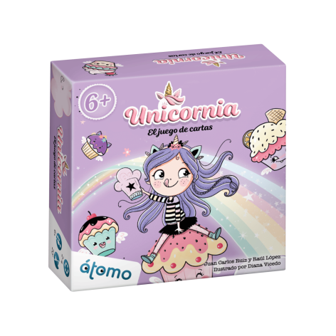 Unicornia: el Juego de Cartas - juego de cartas para niños