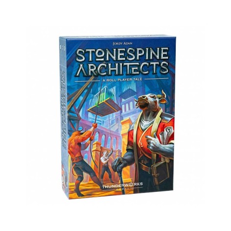 Arquitectos de Stonespine: un Relato de Roll Player + PROMO - juego de mesa