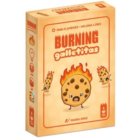 Burning Galletitas - juego de cartas
