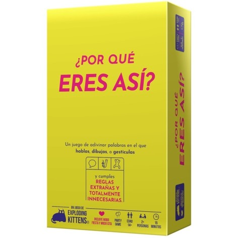 Por Que Eres Asi - juego de cartas
