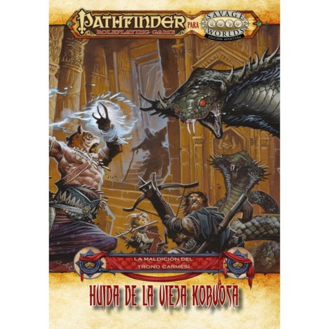 Savage Worlds Pathfinder: La Maldicion del Trono Carmesi - Huida de la Vieja Korvosa - suplemento de rol