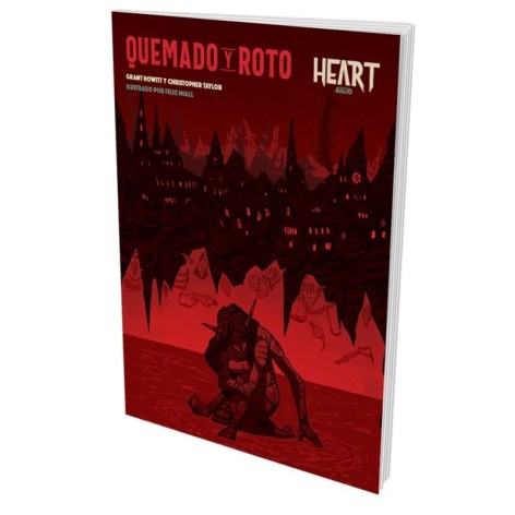 Comprar Heart: la Ciudad de Abajo - Quemado y Roto - suplemento de rol