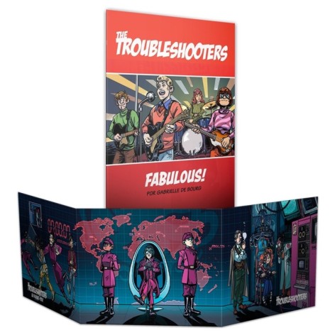 The Troubleshooters: Pantalla del DJ + Fabulous - suplemento de rol