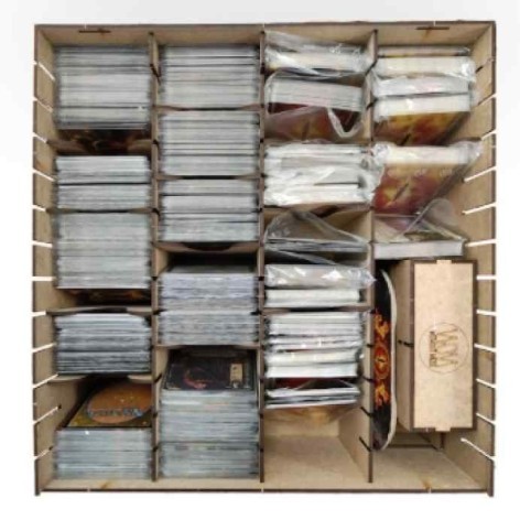 El señor de los anillos LCG: Caja para guardar componentes - Accesorio juego de mesa