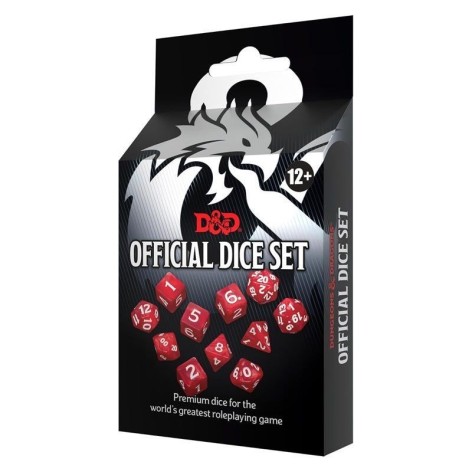 Dungeon and Dragons: Official Dice Set - Accesorio