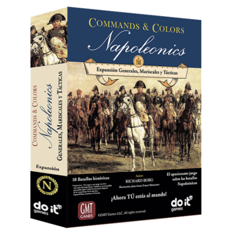 Command and Colors Napoleonics: Generales, Mariscales y Tacticas (castellano) - expansión juego de mesa