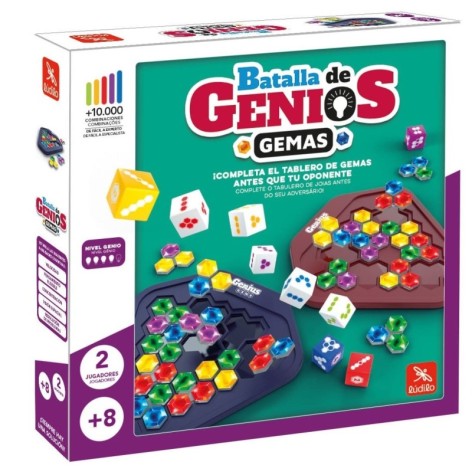 Batalla de Genios Gemas - juego de mesa